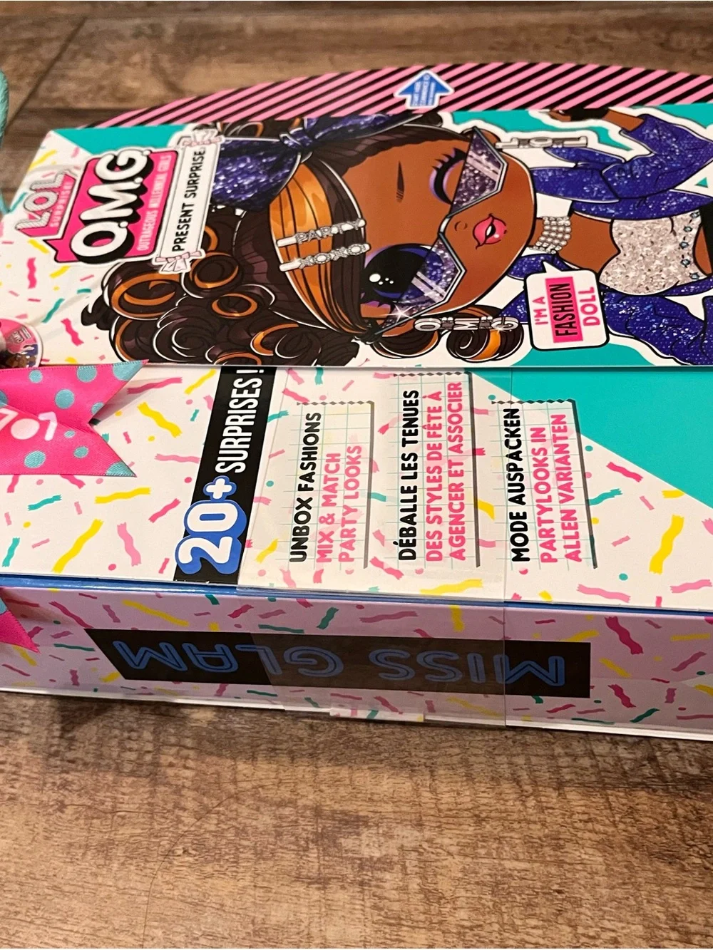 L.O.L. Surprise! Miss Glam Doll Box - Pink & Teal